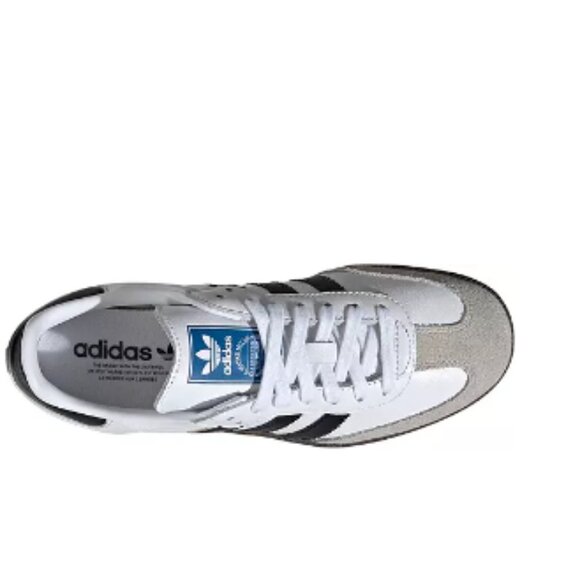 MUST TRY!!! adidas Women's Samba OG Shoes, White/Black/White - Picture 9 of 9